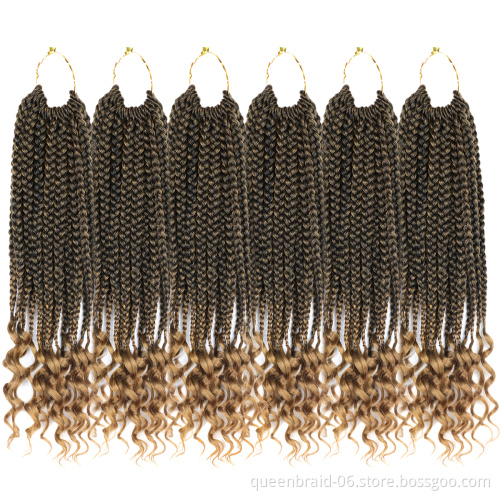 Smartbraid Goddess Box Braids Box Braid Lace Front Wigs Jumbo Braiding Hair